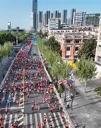 马拉松赛事吸引大批选手(参与马拉松)